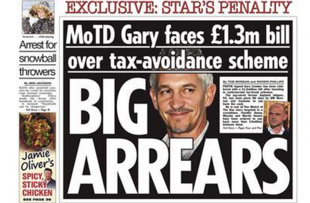 Sun takes down front-page story about Gary Lineker after legal letter